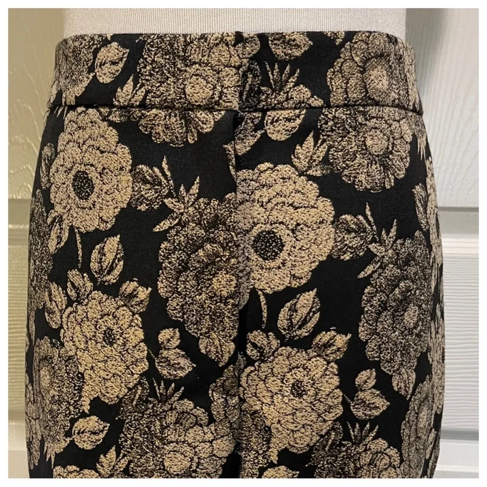 NWT! Ann Taylor - Woman's Gilded Blossom Ankle Pants $98.00